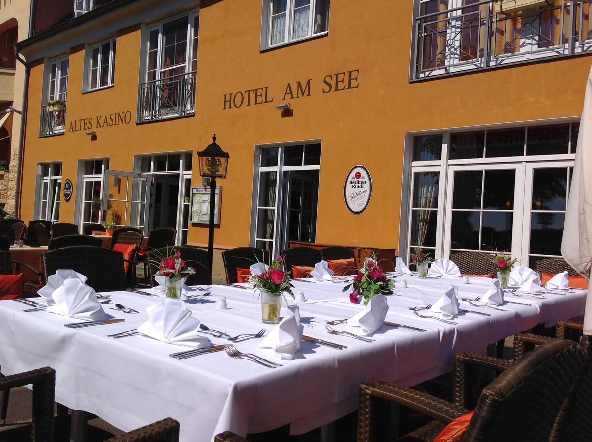 Altes Kasino Hotel Am See Neuruppin Exteriör bild